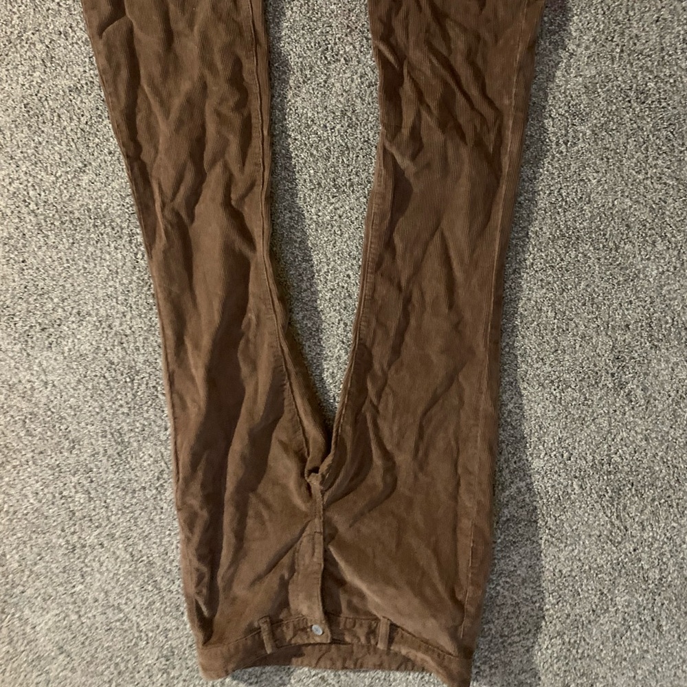 Brandy Melville flared corduroy pants